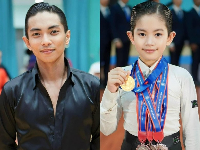 Con gái Khánh Thi  Phan Hiển mới 1 tuổi đã ra dáng kiện tướng dancesport cử chỉ như bà cụ non