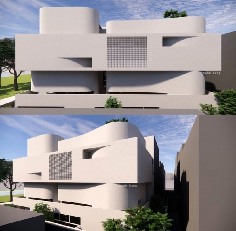 Trong số đó có căn biệt thự rộng 1.000m2, với thiết kế vô cùng lạ mắt, độc đáo và toát lên sự sang trọng của chủ nhà. Cơ ngơi này được khởi công xây dựng vào cuối năm 2021.