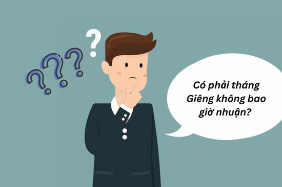 Có phải tháng Giêng không bao giờ nhuận?