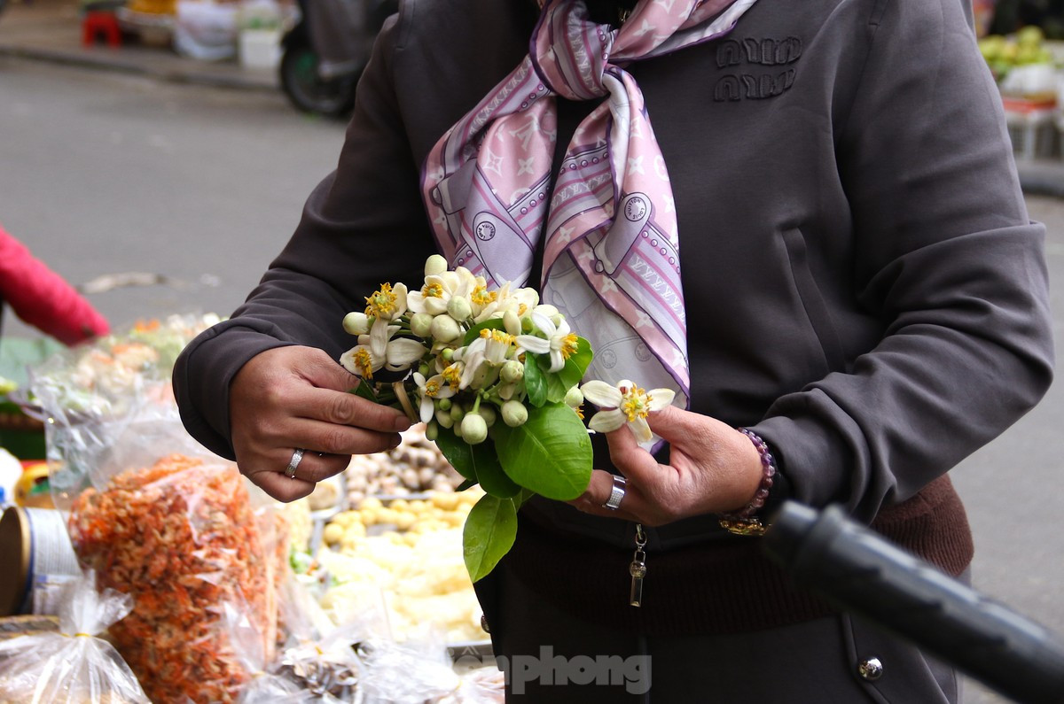 Hoa bưởi đầu mùa nửa triệu đồng/kg nhưng vẫn đắt khách ảnh 3