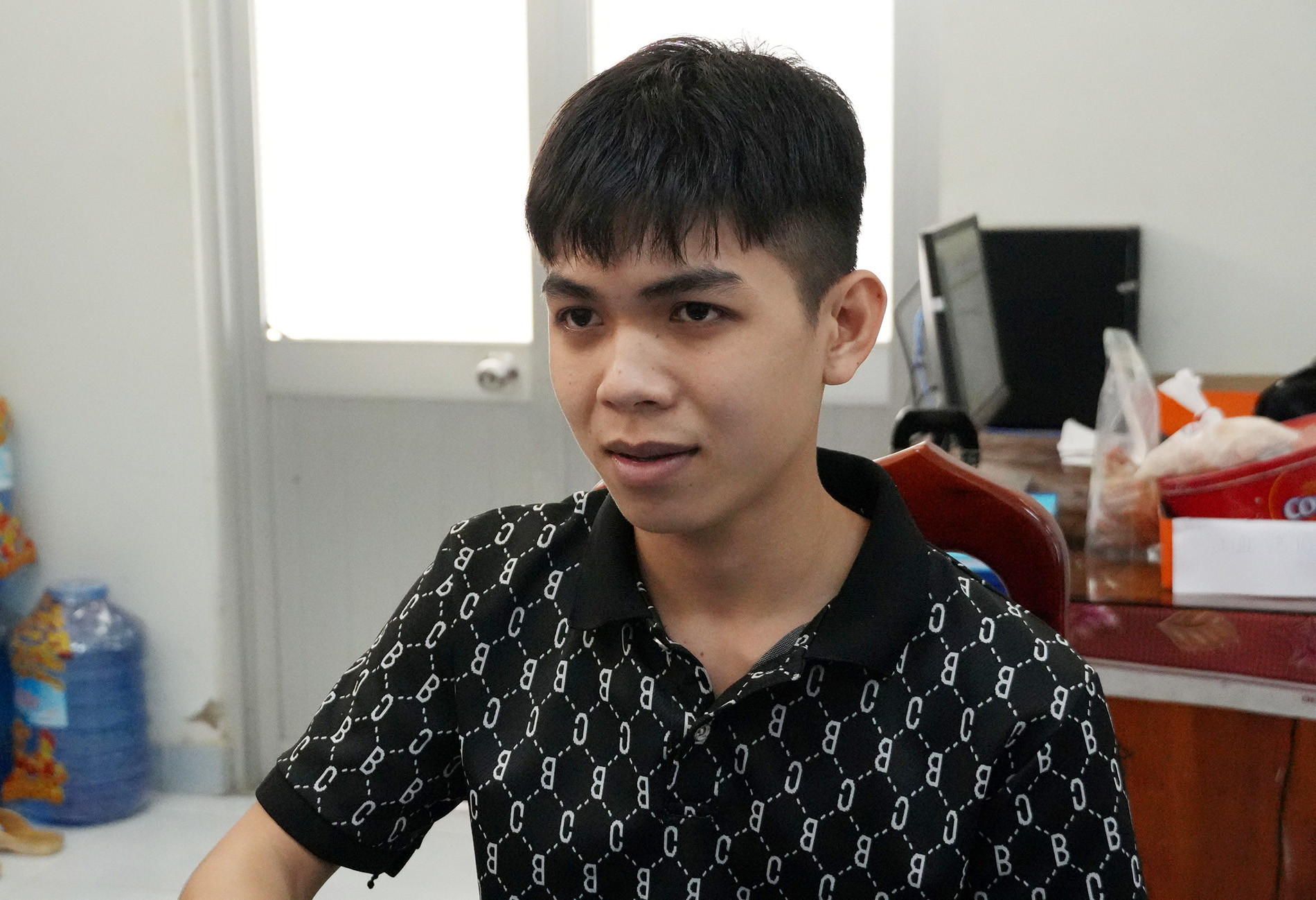 2. Đối tượng Nguyễn Chí Linh. Ảnh Trọng Tín.jpg