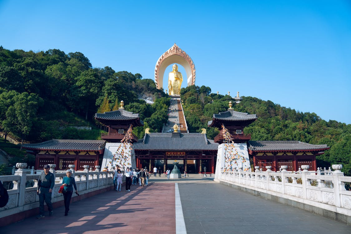 free photo of donglin buddha statue on hill in china.jpeg