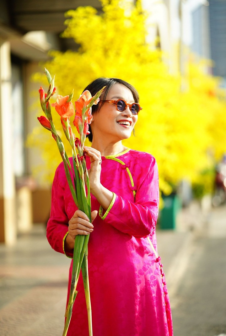 Diễn viên Lê Tú Oanh.