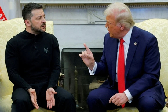 Chi tiết cuộc 'khẩu chiến' giữa ông Trump và ông Zelensky