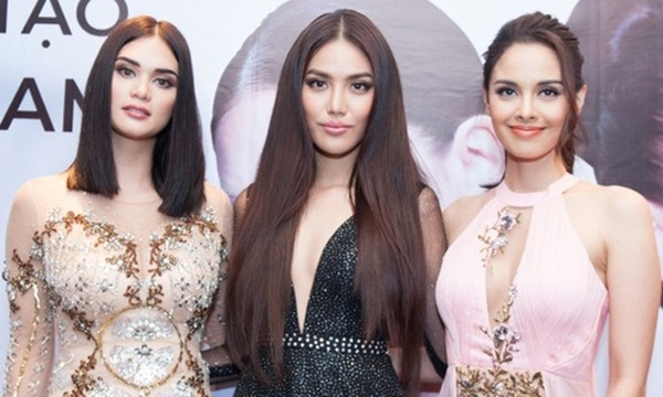 Hồ Ngọc Hà Thùy Tiên và dàn mỹ nhân Việt so kè nhan sắc với Miss Universe Pia