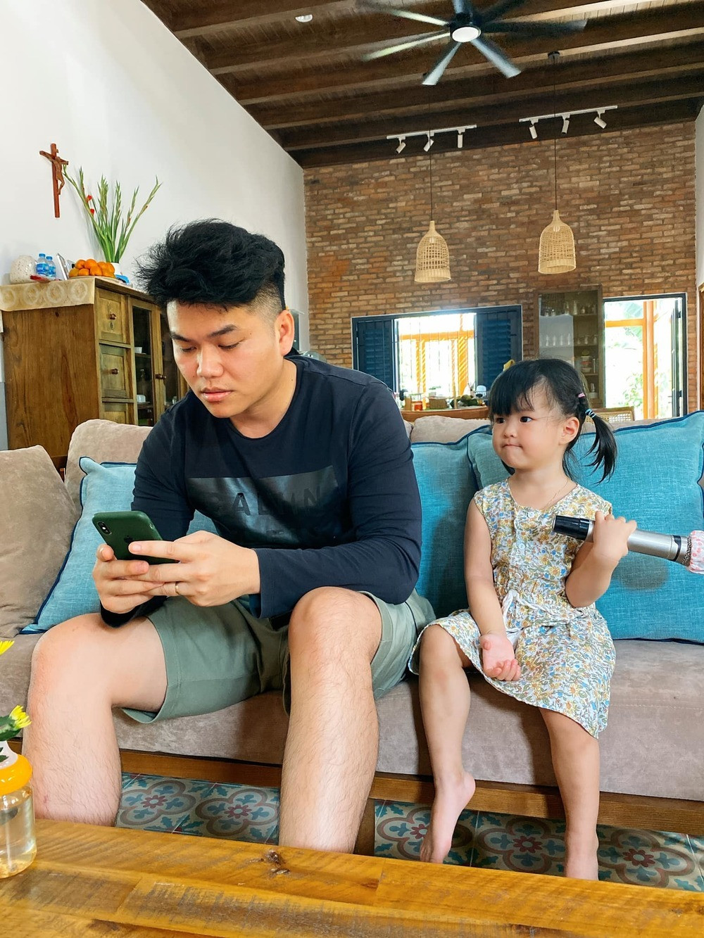 Lê Phương có 2 nhà vườn ở quê: Phủ cây xanh như khu nghỉ dưỡng, thoải mái câu cá, lội sông - Ảnh 19.