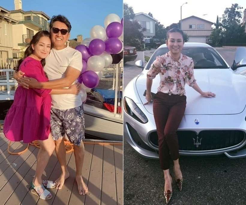 Nữ ca sĩ sang Mỹ định cư cùng chồng vào năm 2003. Tại đây, cô tiếp tục theo đuổi đam mê âm nhạc, gặt hái nhiều thành công trên sân khấu hải ngoại, xuất hiện trong các chương trình lớn, phòng trà sang trọng và được kiều bào yêu mến.