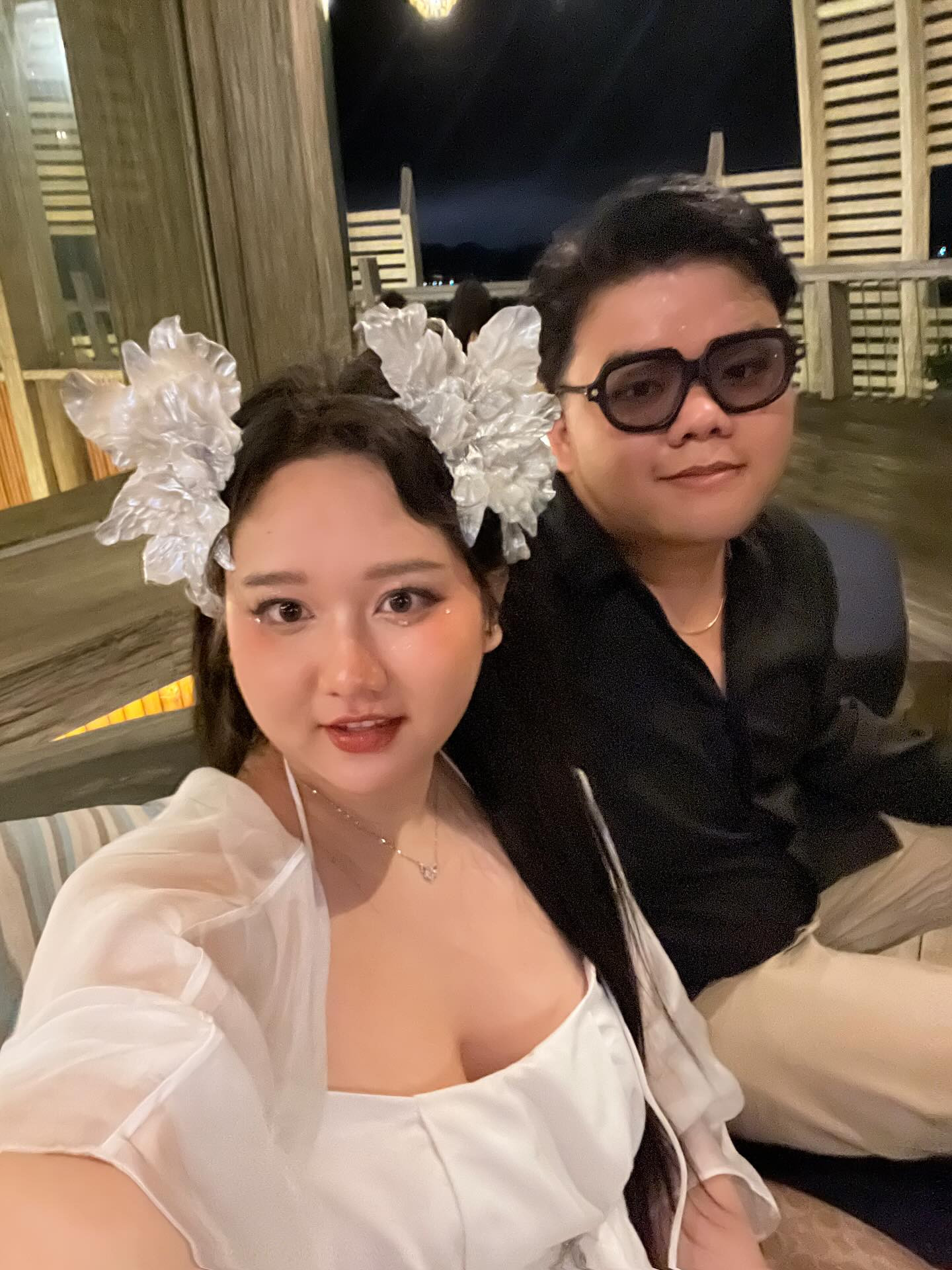 Trúc Anh Mắt Biếc xả ảnh đi đám cưới Salim ngoại hình ra sao mà gây choáng