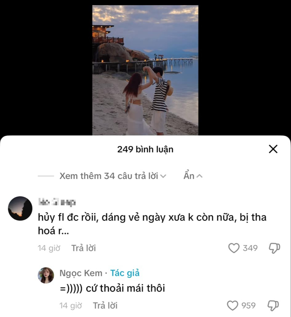 Ngọc Kem đáp trả fan khi bị nói