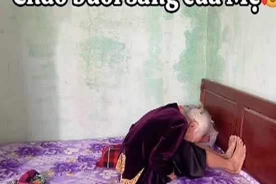 Cụ bà 89 tuổi tập thể dục cực đỉnh, giới trẻ thán phục