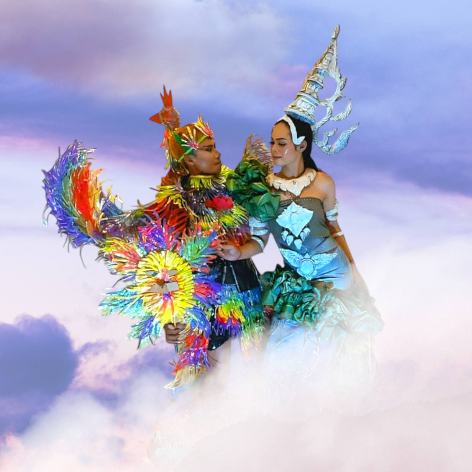 Cận cảnh trang phục dân tộc của thí sinh hot nhất cuộc thi Nam vương Campuchia