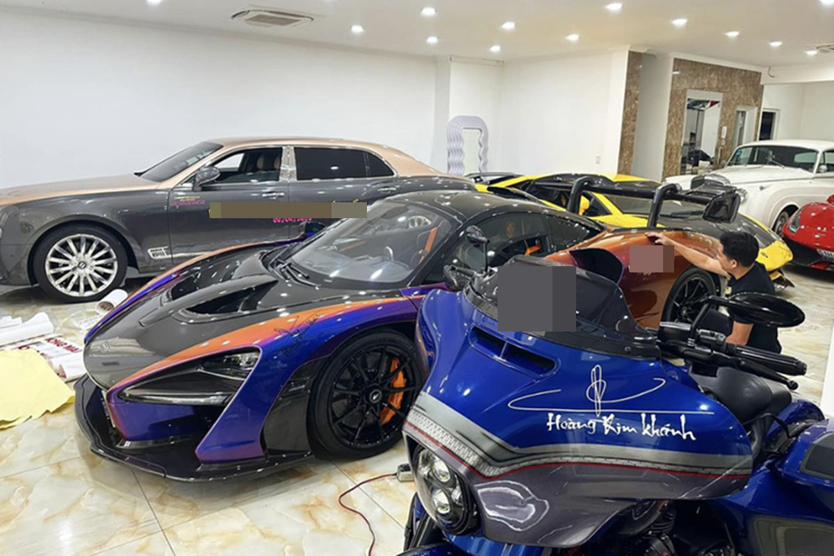 Choáng bóc giá dàn siêu xe vừa bị phạt vì vượt đèn đỏ tại Đà Nẵng của đại gia Mailisa