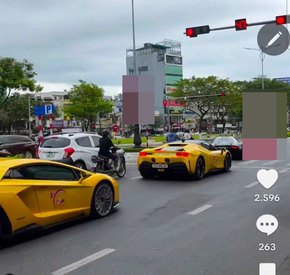 Choáng bóc giá dàn siêu xe vừa bị phạt vì vượt đèn đỏ tại Đà Nẵng của đại gia Mailisa