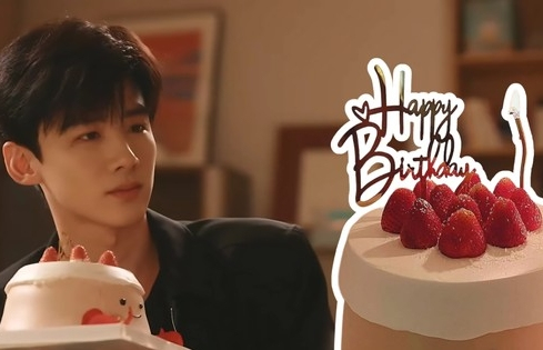 Khó Dỗ Dành 'phát đường' trên màn ảnh, bánh sinh nhật gây sốt ngoài đời thực