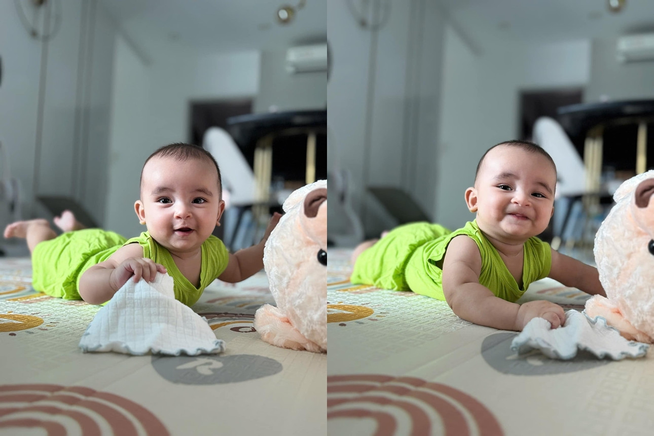 Ngoại hình đáng yêu của quý tử nhà Võ Hạ Trâm