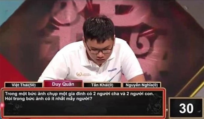 Câu hỏi đơn giản 'hạ gục' thí sinh Đường lên đỉnh Olympia.