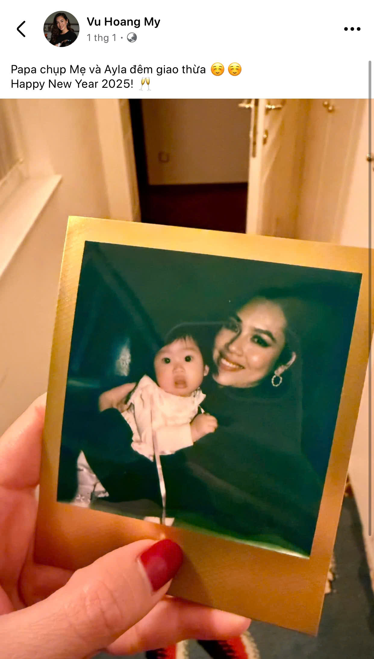 Á hậu Hoàng My bị soi dấu hiệu lạ sau 1 năm sinh con sống như bà hoàng bên bạn trai giấu mặt