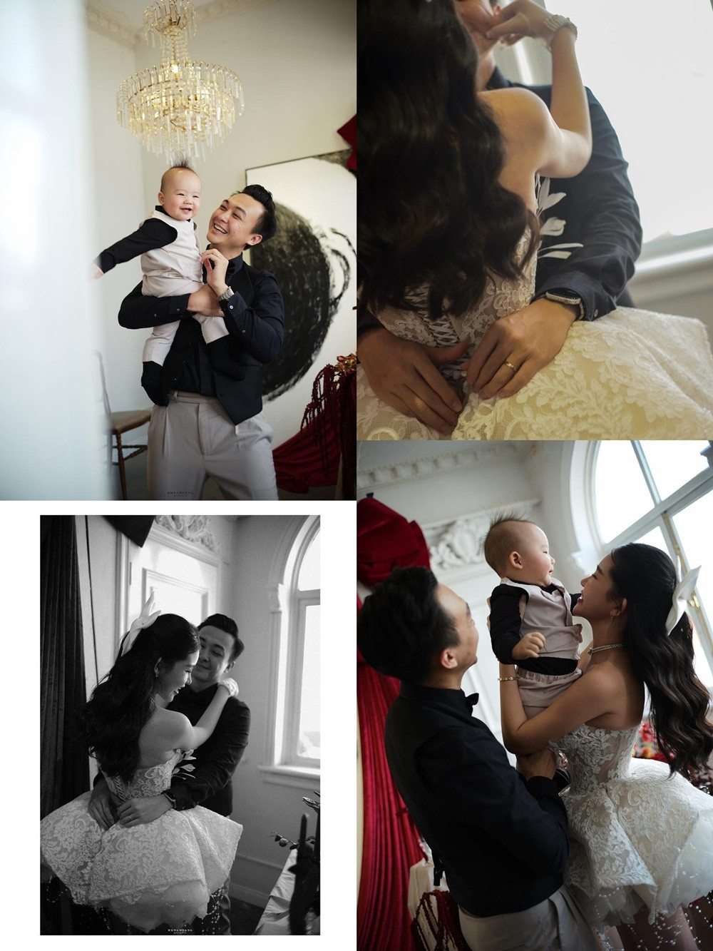 Lê Âu Ngân Anh kỉ niệm 2 năm ngày cưới quý tử chiếm trọn spotlight