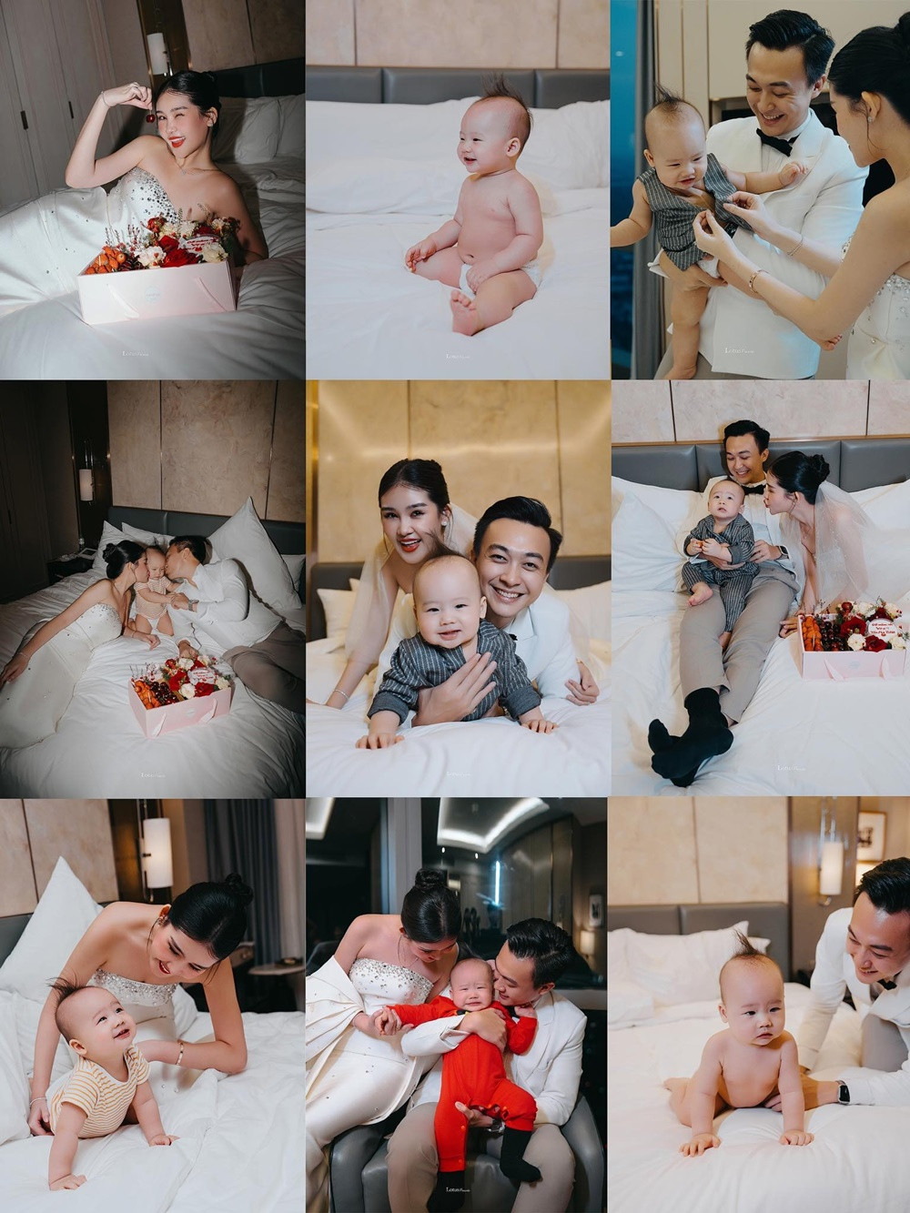 Lê Âu Ngân Anh kỉ niệm 2 năm ngày cưới quý tử chiếm trọn spotlight