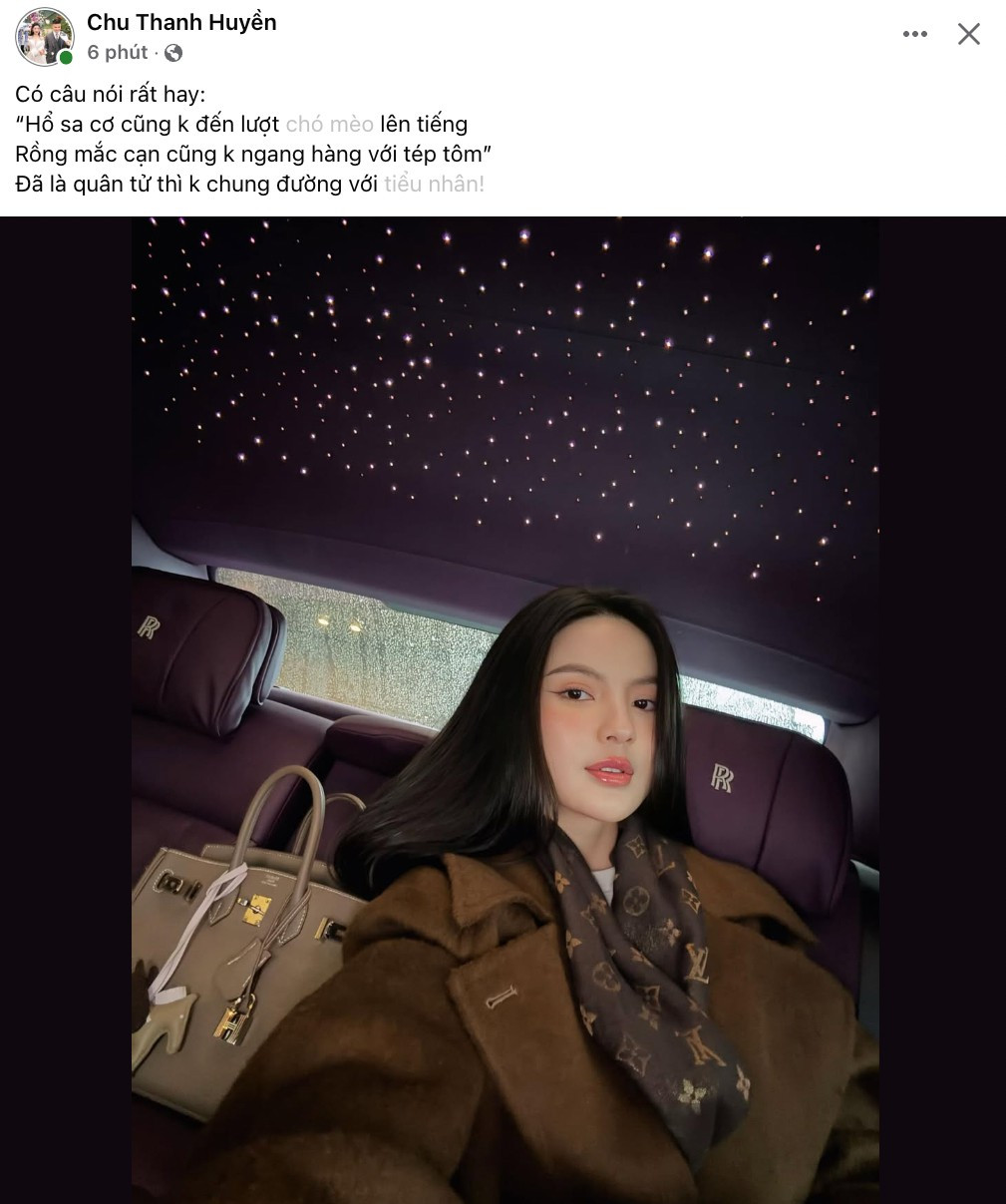 Vợ Quang Hải lại gây tranh cãi vì phát ngôn hổ sa cơ cũng không đến lượt chó mèo lên tiếng