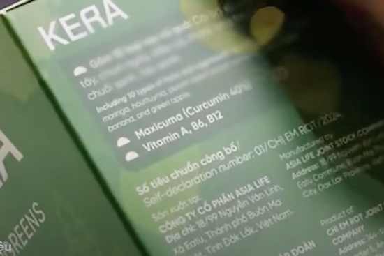 Cơ quan chức năng nói gì về 'chất lạ' trong kẹo rau Kera?