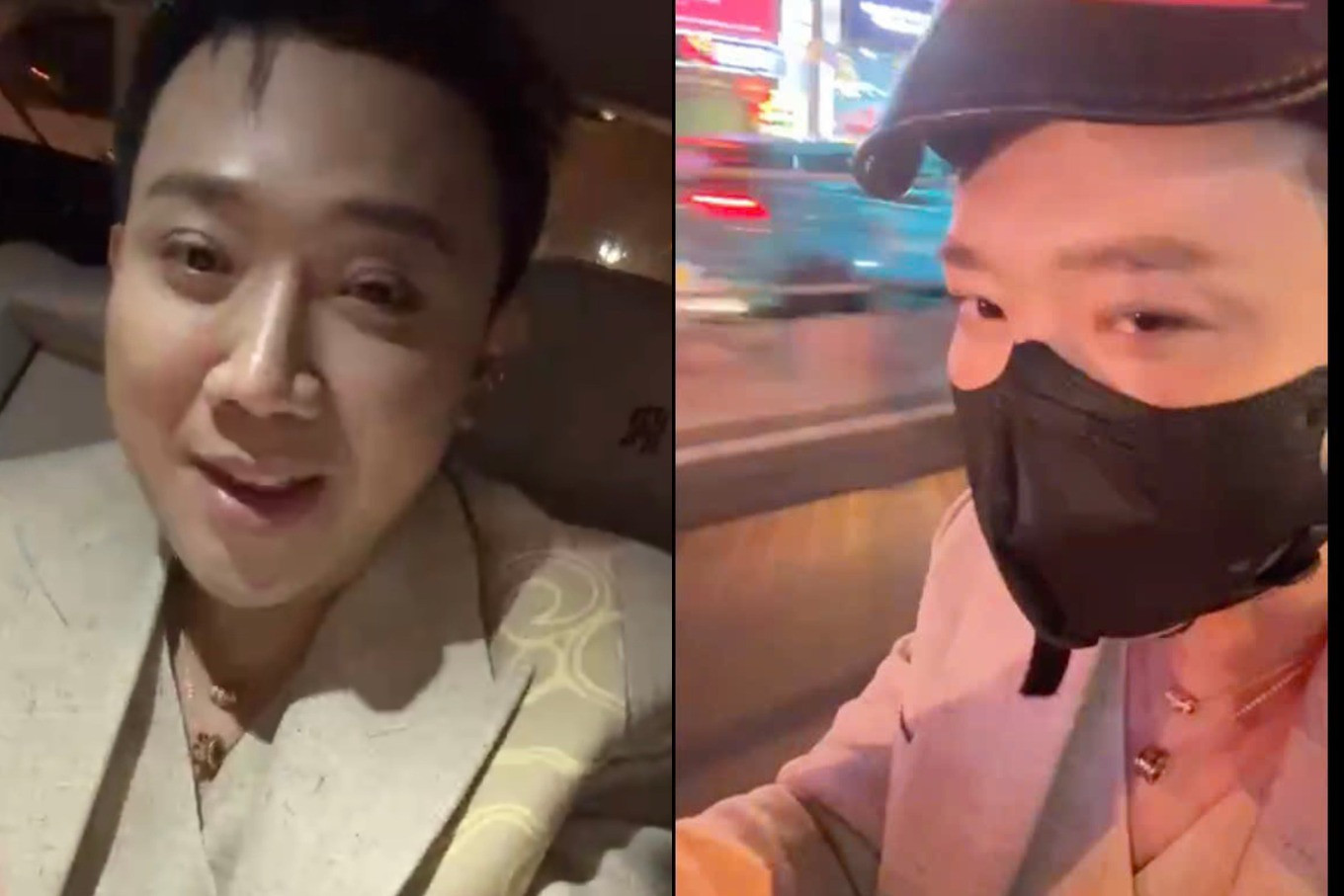 Ngã ngửa khoảnh khắc sao hạng A Trấn Thành Trường Giang đi xe ôm đến sự kiện