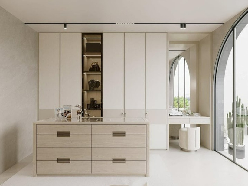 Có thể thấy, ngôi nhà sử dụng gam màu trắng – đen chủ đạo, với view hồ mang đến cảm giác gần gũi với thiên nhiên.