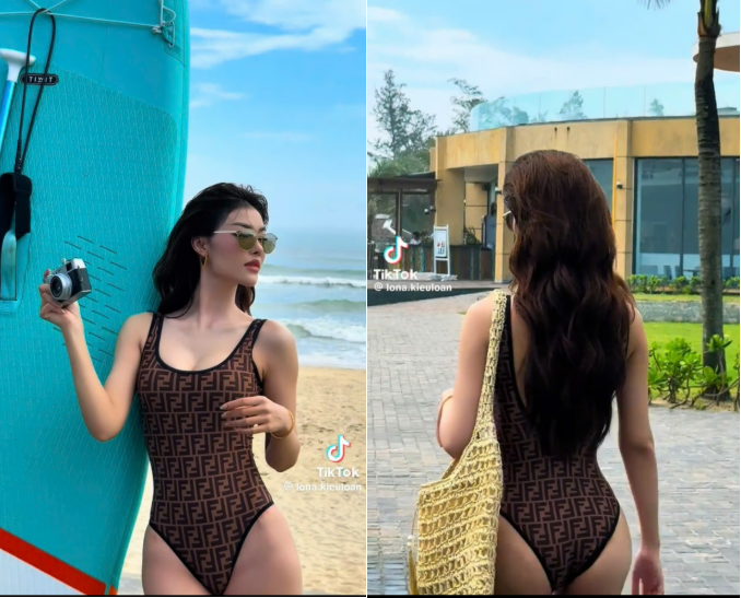 Chỉ 1 cú lia máy Á hậu Kiều Loan lộ bằng chứng khó chối cãi đã bí mật sinh con