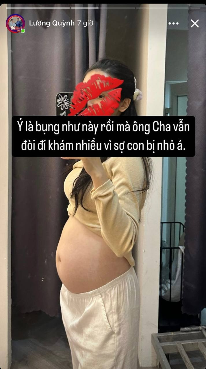 Quỳnh Lương tung ảnh bầu 5 tháng nét căng sau màn giấu bụng cực khéo ở đám cưới