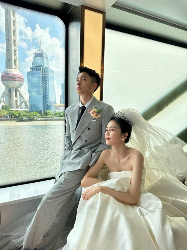 Bạch Lộc xinh đẹp khi khoác lên mình chiếc váy cô dâu- Ảnh 4.