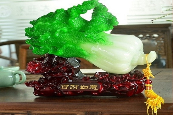 Bắp cải phong thủy chiêu tài hút lộc, để bàn làm việc giúp thăng tiến nhanh