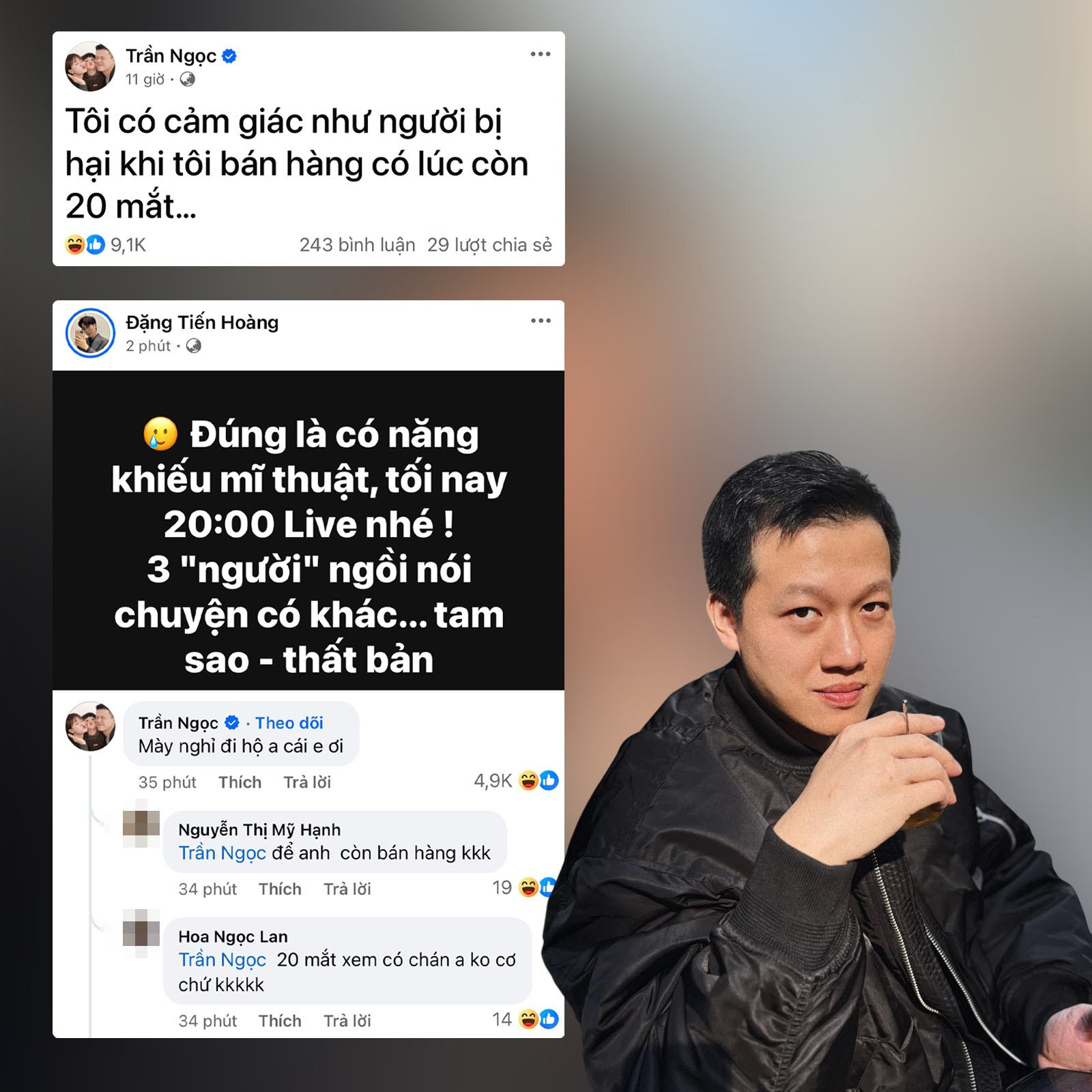 Nam MC đình đám VTV khẳng định mình mới là người bị hại trong drama Viuss ngoại tình