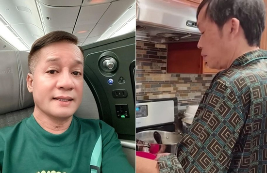 Nam NSƯT qua Mỹ đổ bệnh, có người mang đồ ăn tận nơi