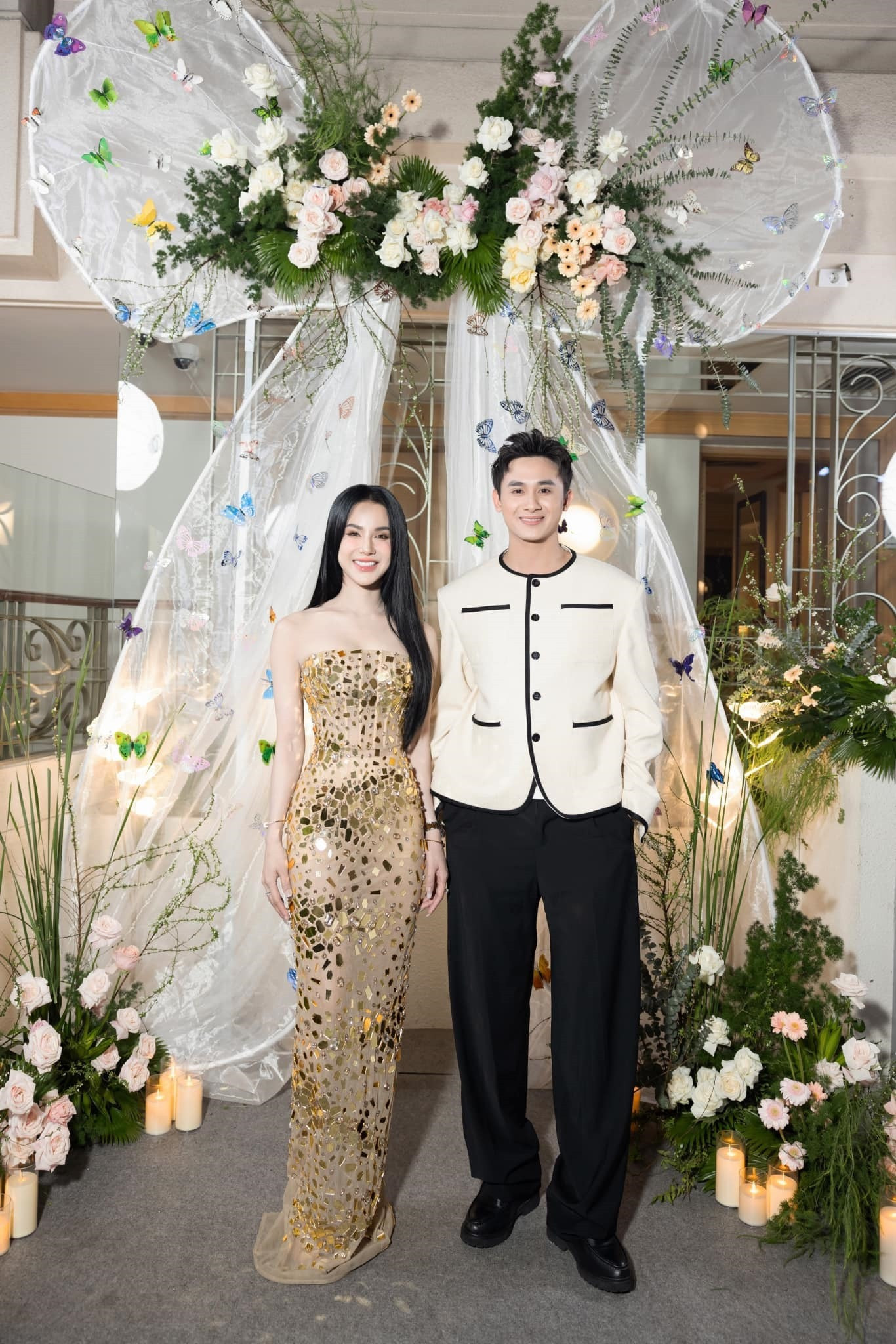 Khoảnh khắc thân mật của Diệp Lâm Anh và bạn trai kém 11 tuổi