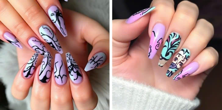 11 mẫu nail HOT TREND mới nhất dẫn đầu xu hướng 2025 mà chị em không thể bỏ lỡ - Ảnh 5