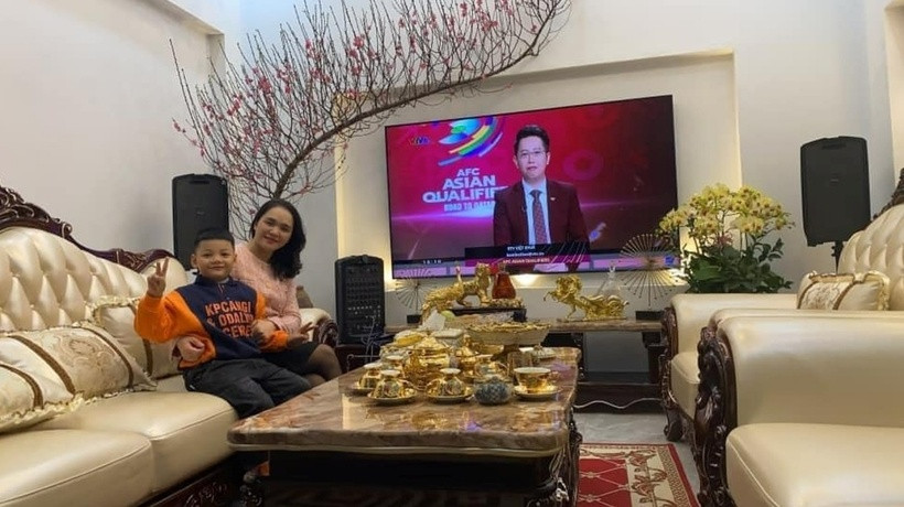 Nội thất bên trong biệt thự mang đậm phong cách châu Âu.