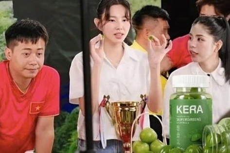 Quang Linh, Hằng Du Mục bị tố quảng cáo sai sự thật kẹo Kera: Đề nghị kiểm tra, xử lý