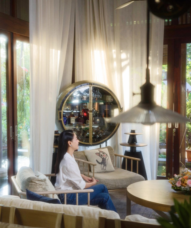 Cuộc sống sang chảnh trong biệt thự nhà vườn gần 20 năm tuổi, mất gần 3 năm mới được xây xong của HH Hà Kiều Anh- Ảnh 24.