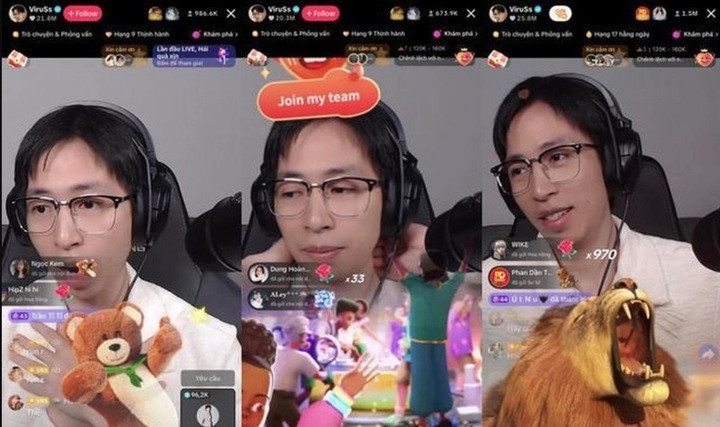 ViruSs liên tục nhận được quà tặng