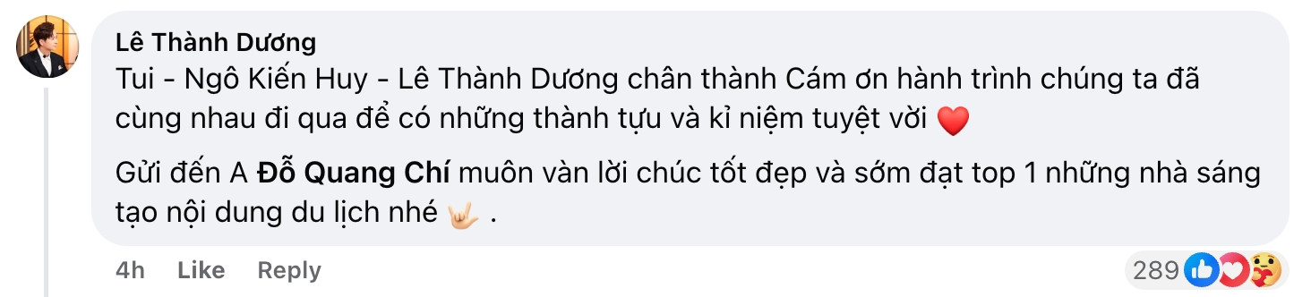 Ngô Kiến Huy nói gì khi quản lý tuyên bố dừng hợp tác sau 17 năm