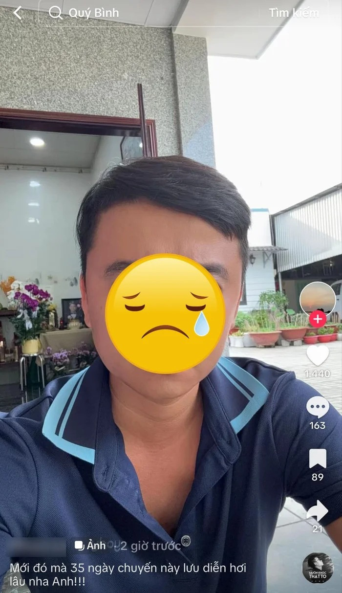 Em trai vừa có tâm sự nghẹn lòng sau hơn 1 tháng NSƯT Quý Bình qua đời