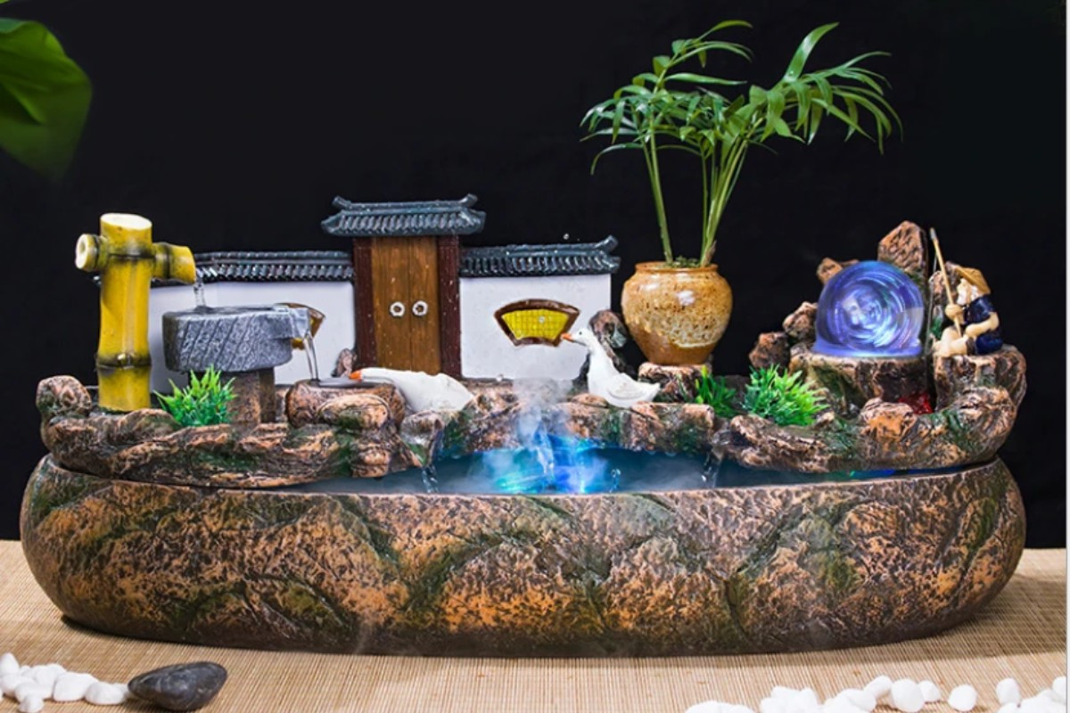 Những tiểu cảnh mini làm đẹp không gian sống, giúp cân bằng ngũ hành, tăng vượng khí- Ảnh 5.