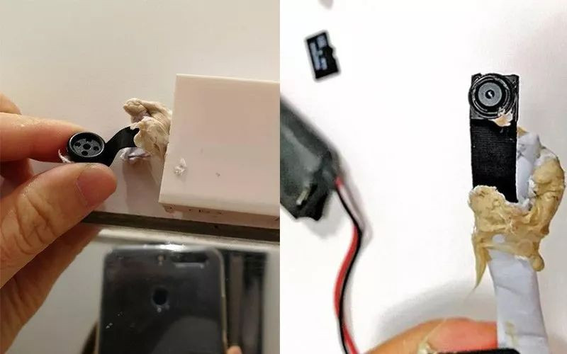 今天你被偷拍了吗:普通人如何发现房间里的针孔摄像头?_试衣间