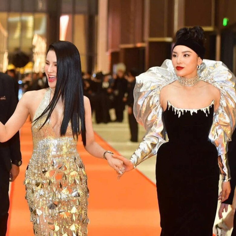 Ai sợ thì đi về Hoa hậu Kỳ Duyên chạy show với đôi lông mày chơi trốn tìm gây tranh cãi