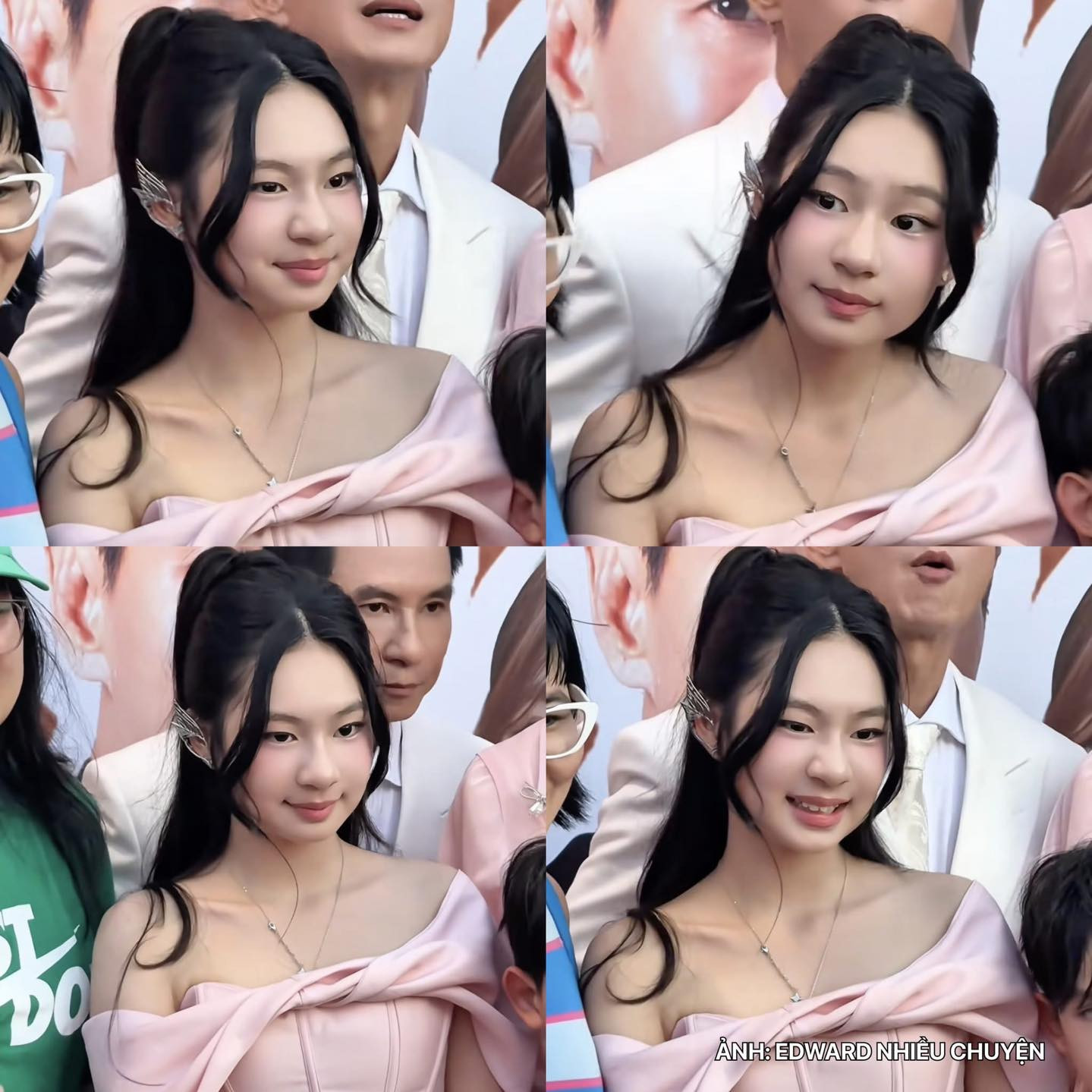 Hai con của Lý Hải Minh Hà gây sốt nhờ ngoại hình nổi bật