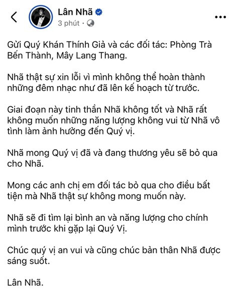Nam ca sĩ đắt show của Vpop bất ngờ huỷ cùng lúc 3 đêm nhạc?- Ảnh 3.