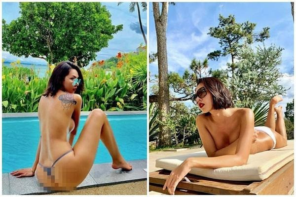 Tình tin đồn Kỳ Duyên đáp trả dân mạng khi đăng ảnh cởi sạch bị chê phản cảm