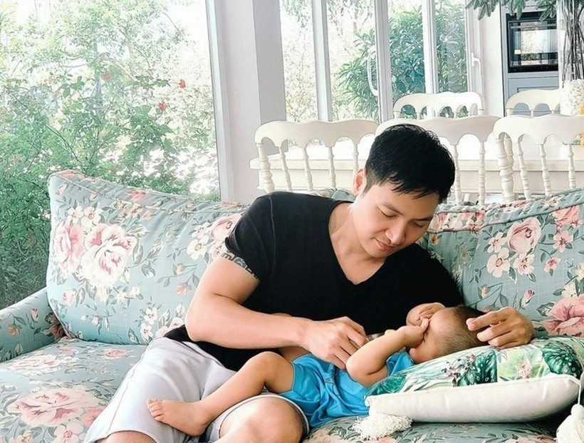 Căn biệt thự này là chốn nghỉ dưỡng của gia đình nam diễn viên vào cuối tuần, dịp lễ Tết.