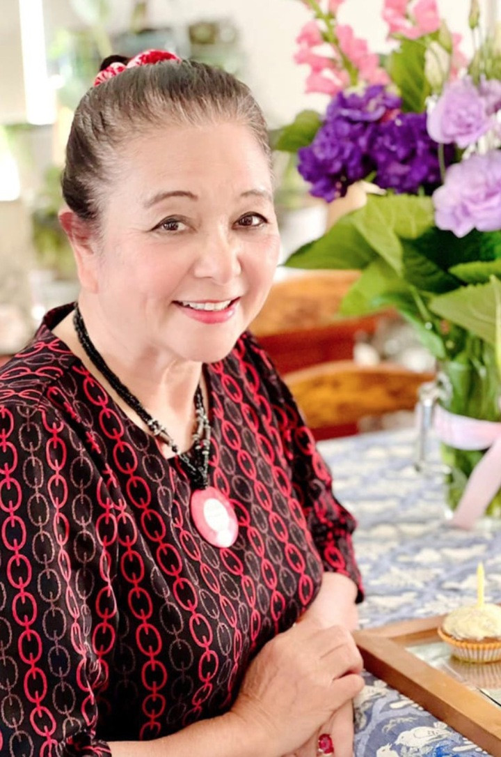 NSƯT Thanh Loan có cuộc sống viên mãn ở tuổi 74.