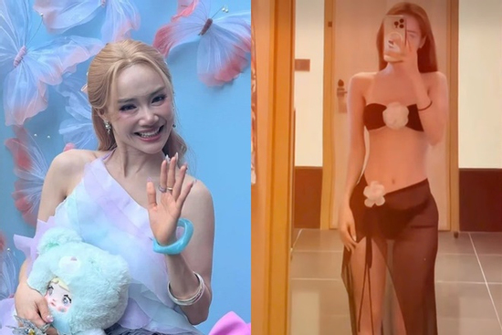 Hiếm hoi lắm mới thấy Nhã Phương mặc bikini, vóc dáng ra sao?